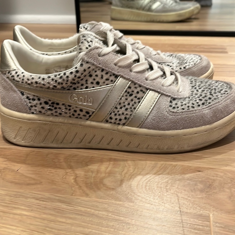 Gola Grandslam Savanna Cheetah Women’s Sneakers - 8